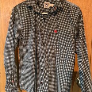 Cinch Long Sleeve Boys Button Up
